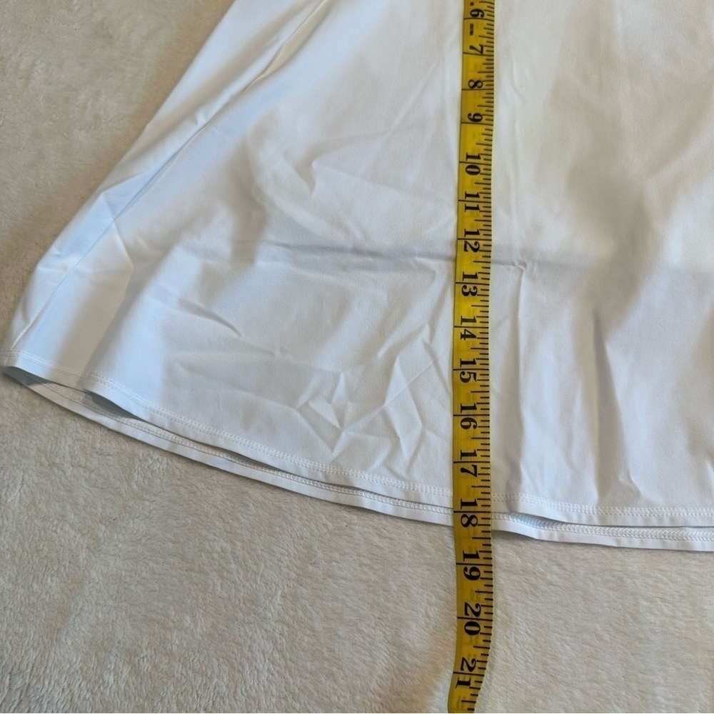 NWT Puma White Powershape Solid Skort Athletic Tennis Skirt - Picture 15 of 15